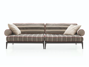 RIBES - 3 seater fabric garden sofa by B&B Italia Outdoor - view 2